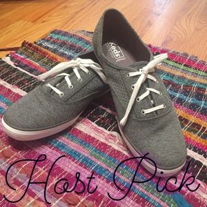 Charcoal Grey Keds Sneakers